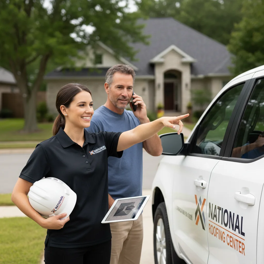 National Roofing Center customer support in Waterman
